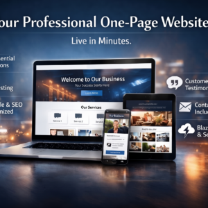 Professional Landing Page