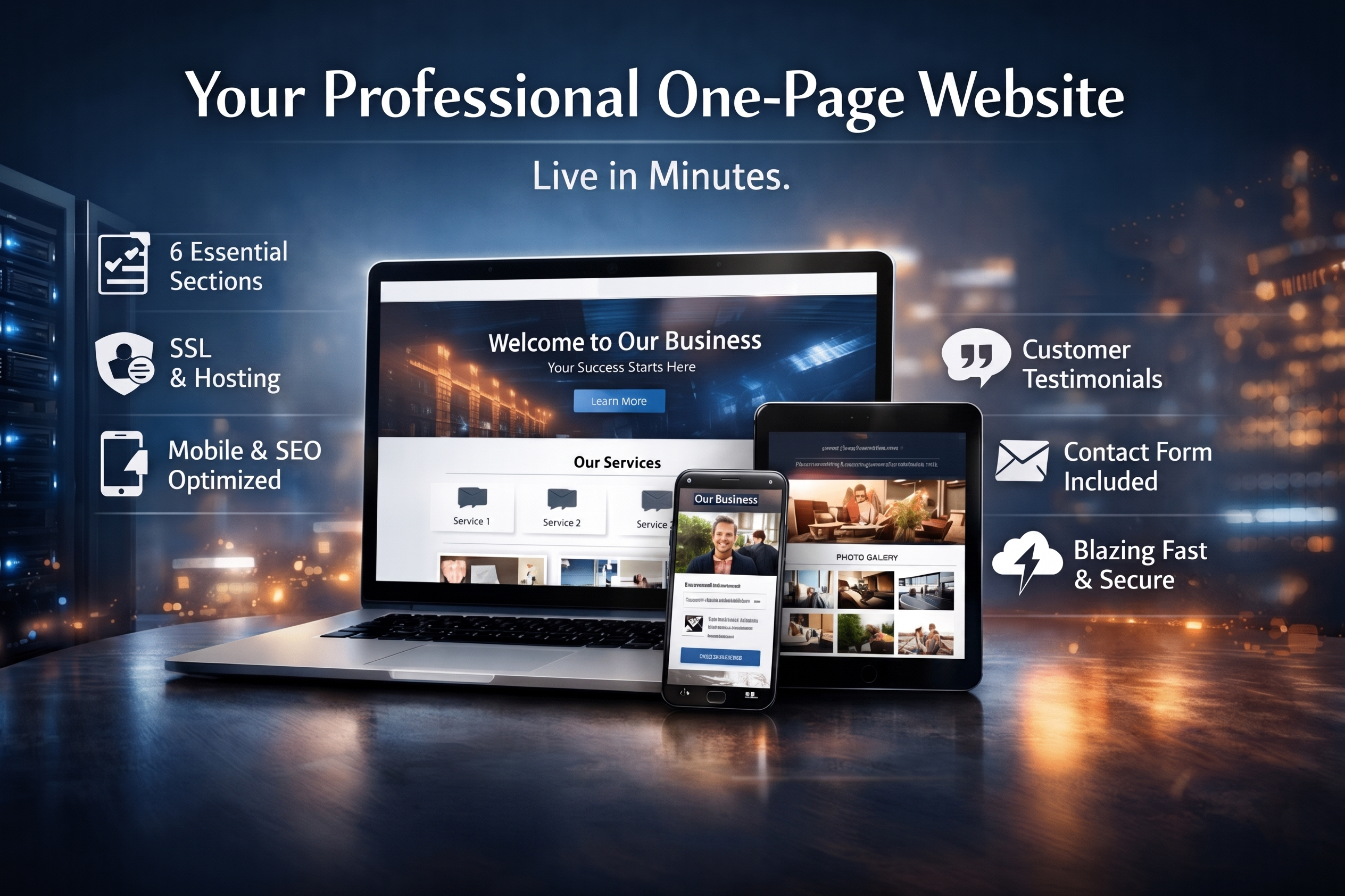 Professional Secure Website